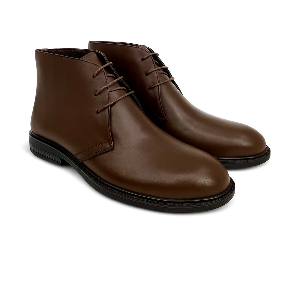 Men's Leather Chukka Boot - Brown