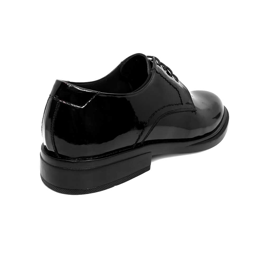 Men's Shiny Classic Shoes - Black1