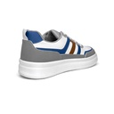 Men's High-Sole Sneakers - White1