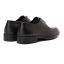 Genuine leather men casual shoe - Black1