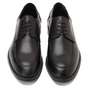 Genuine leather men casual shoe - Black2