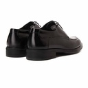 Men glossy derby shoes - Black1