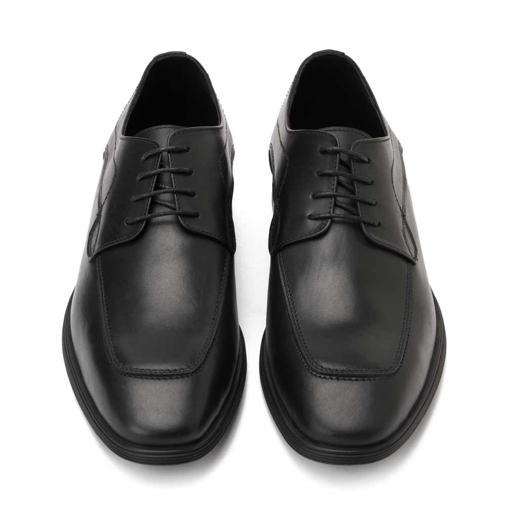 Men leather classic shoes - Black2