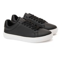 Men's simple leather sneakers - Black1
