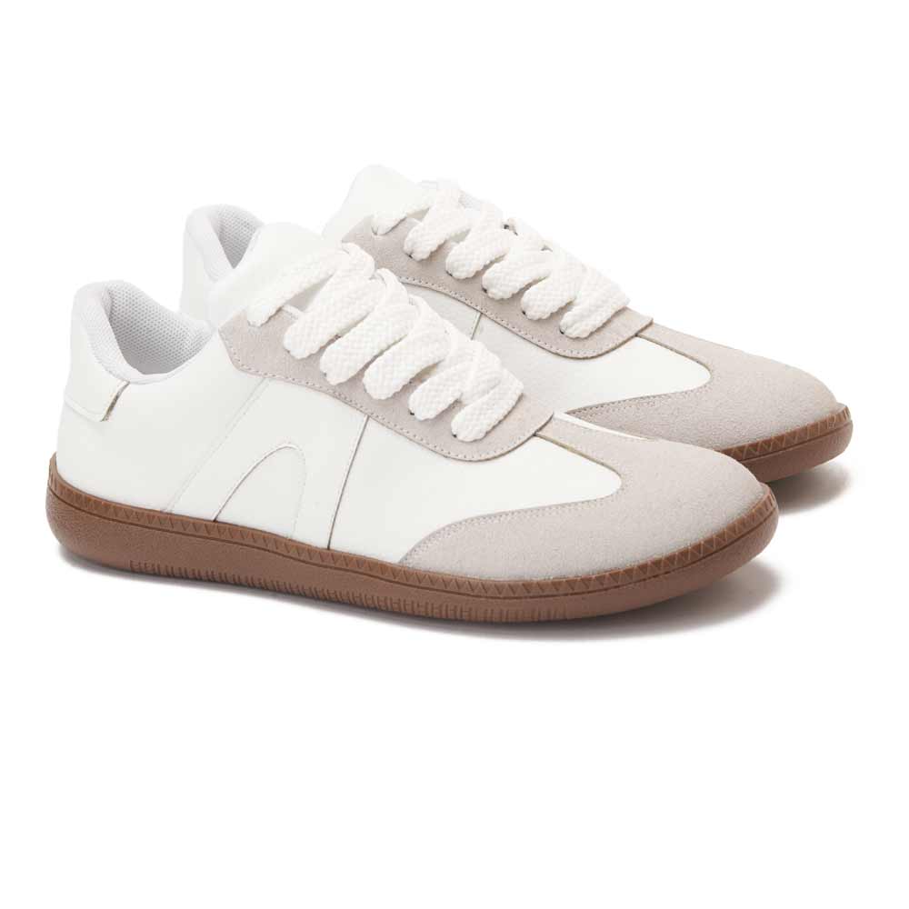 Women's stylish sneakers - White1