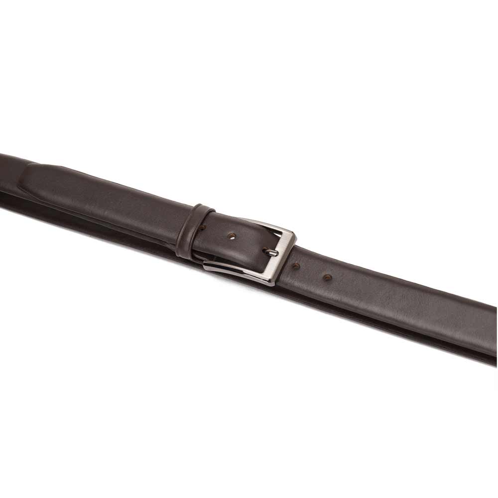 Men's classic leather belt - Brown2