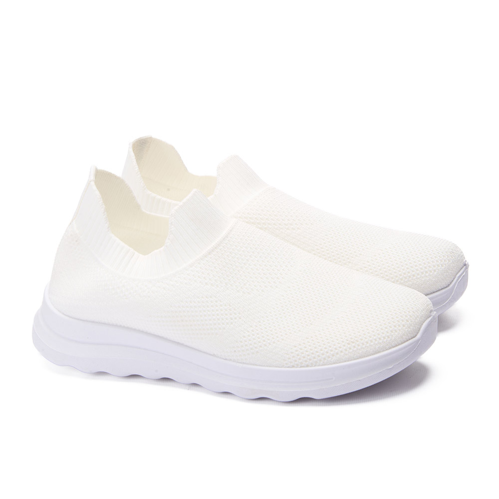 Men's canvas sneakers - White
