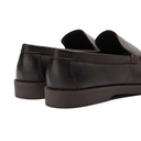 Men's leather moccasins - Brown1