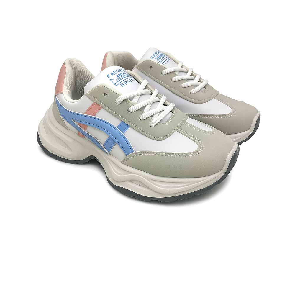 Women trainers - White*Blue