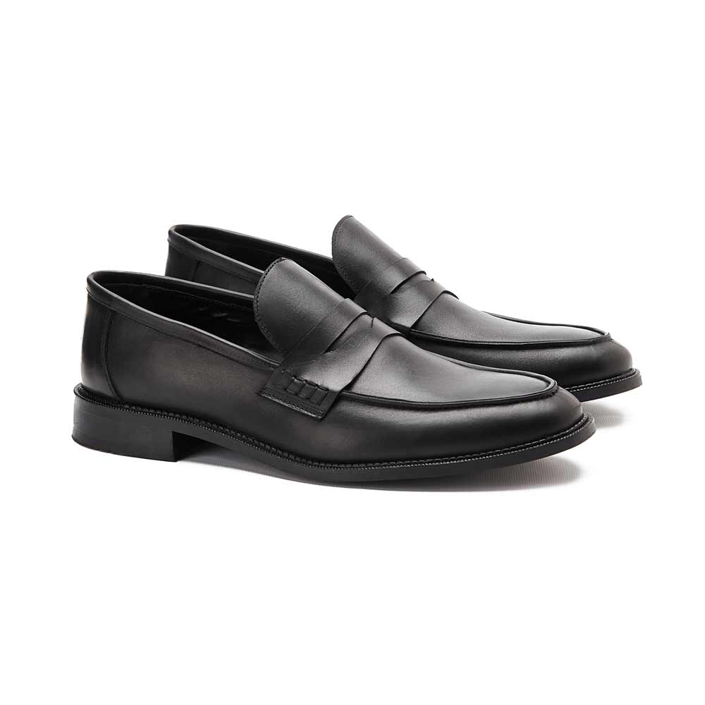 Men stylish moccasin - Black