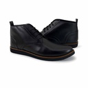 Men's leather lace-up boots - Black2