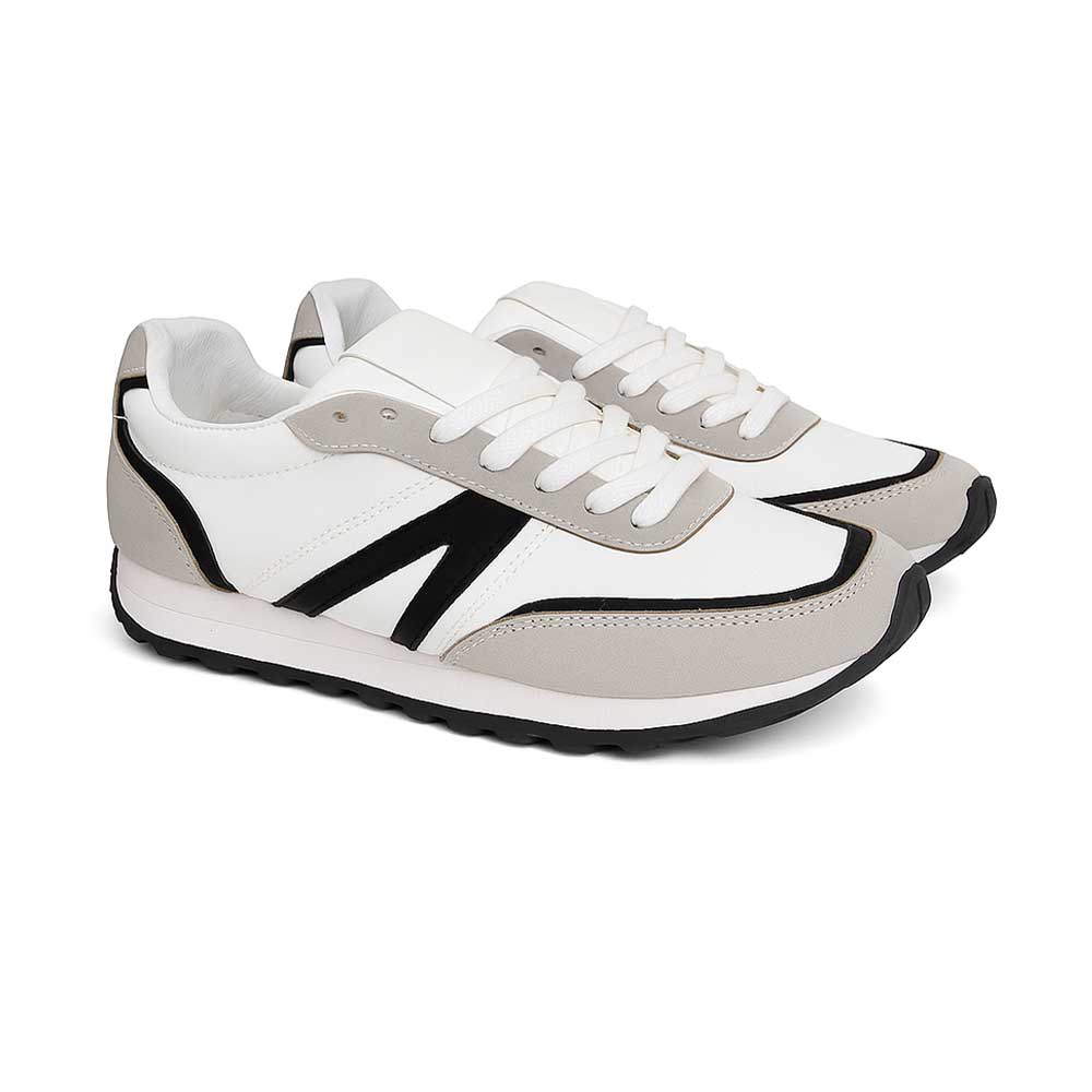 Women's Retro Sneakers - White*Black