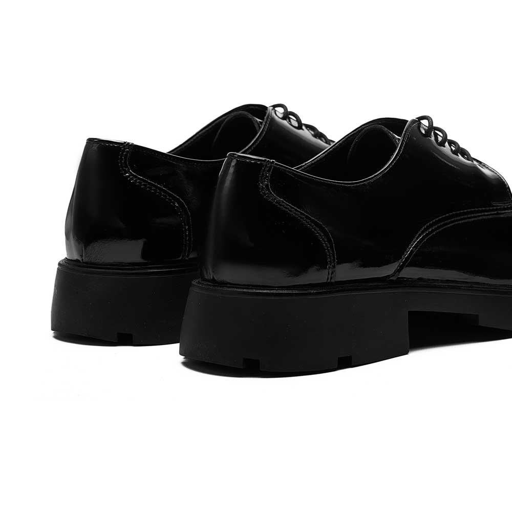 Men's shiny casual shoes - Black1