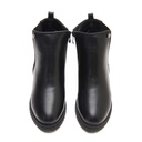 Women leather chelsea boot - Black2
