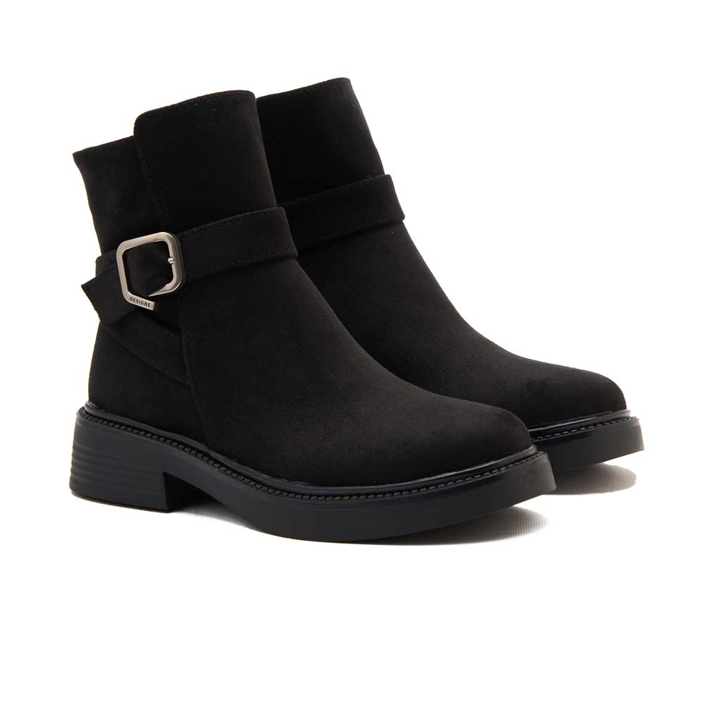 Women chamois boot - Black