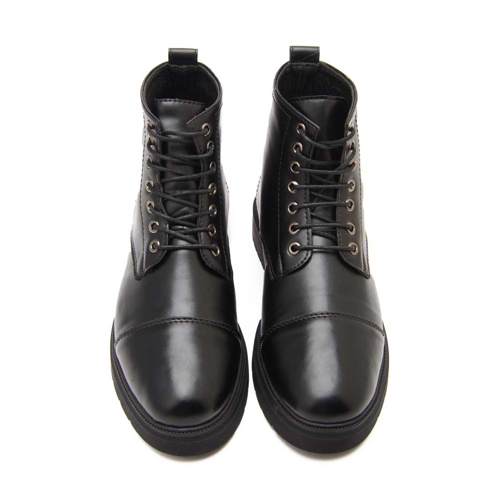 Men's leather half boots - Black3