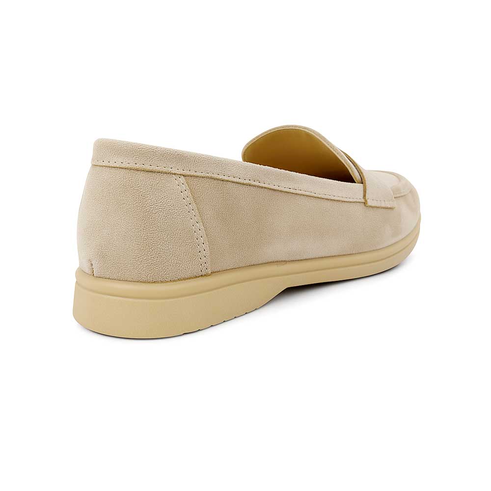 Women's Fashion Loafers - Beige1