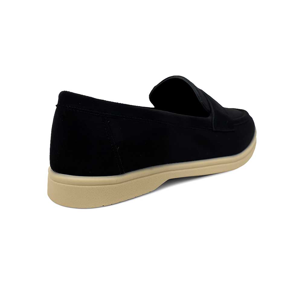 Women's Fashion Loafers - Black1