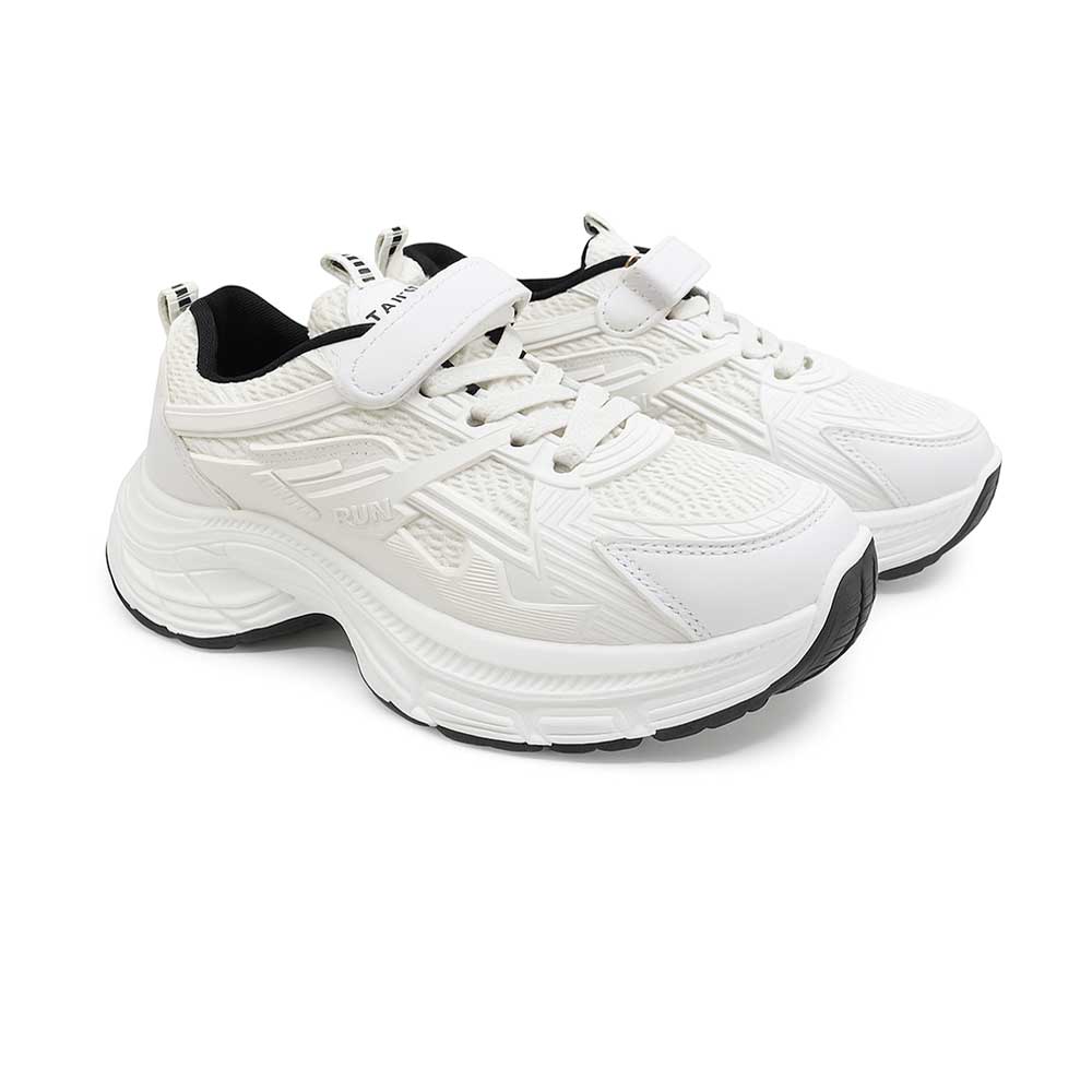 Kids fashion trainers - White*Black
