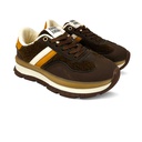 Women's Fashionable Sneakers - Brown