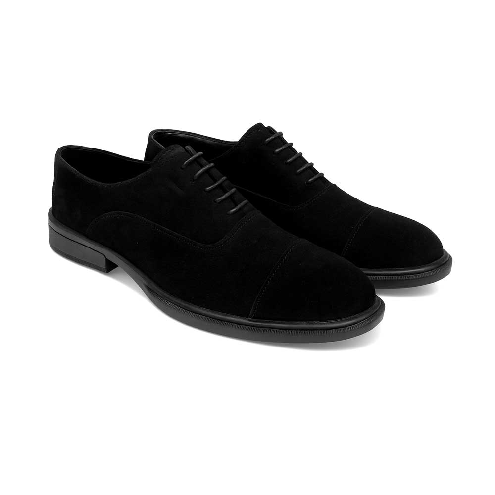 Men's Chamois Casual Shoes - Black