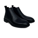 Men's Leather Chelsea Boot - Black