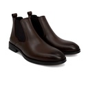 Men's Leather Chelsea Boot - Brown