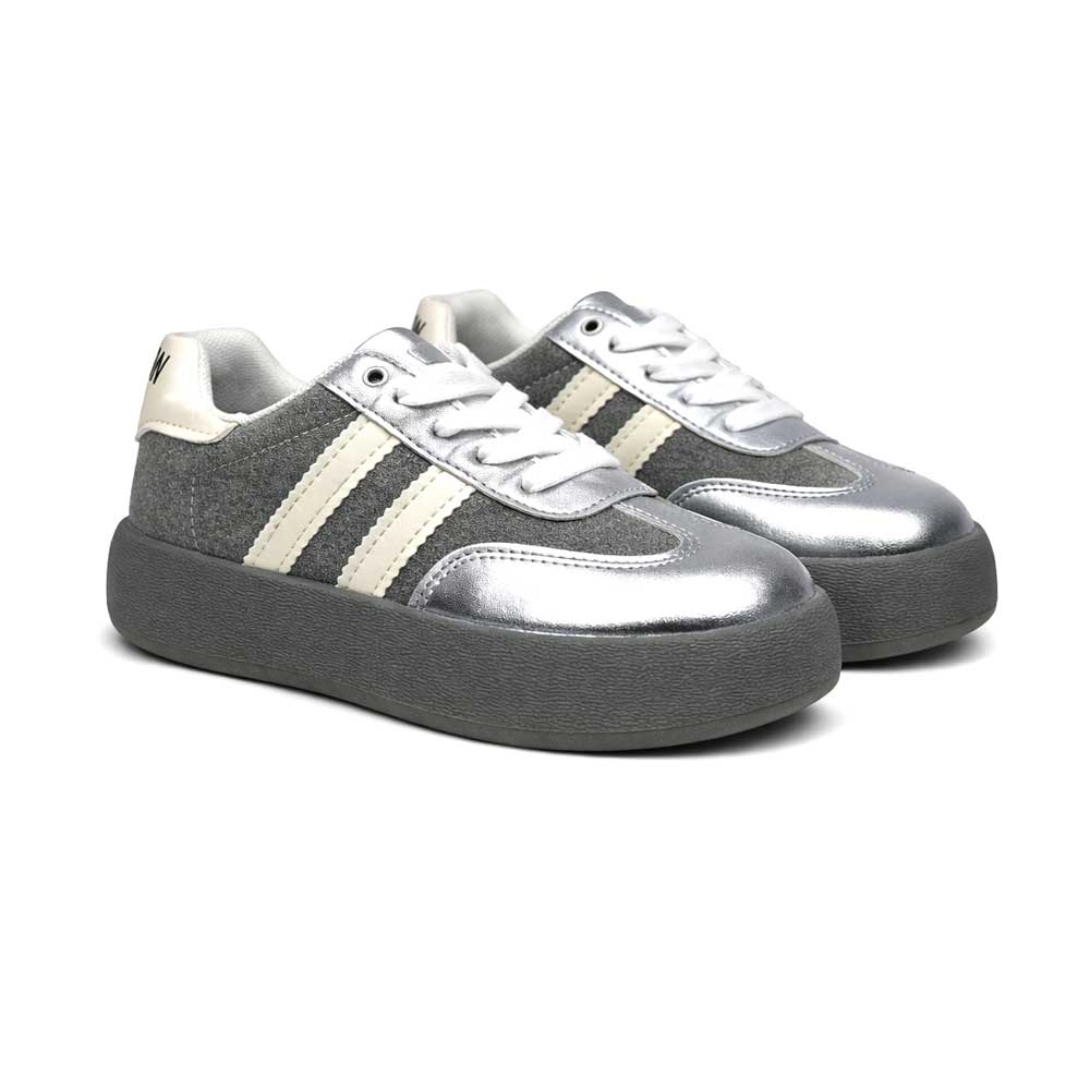 Unisex Chamois Children Sneakers - Grey