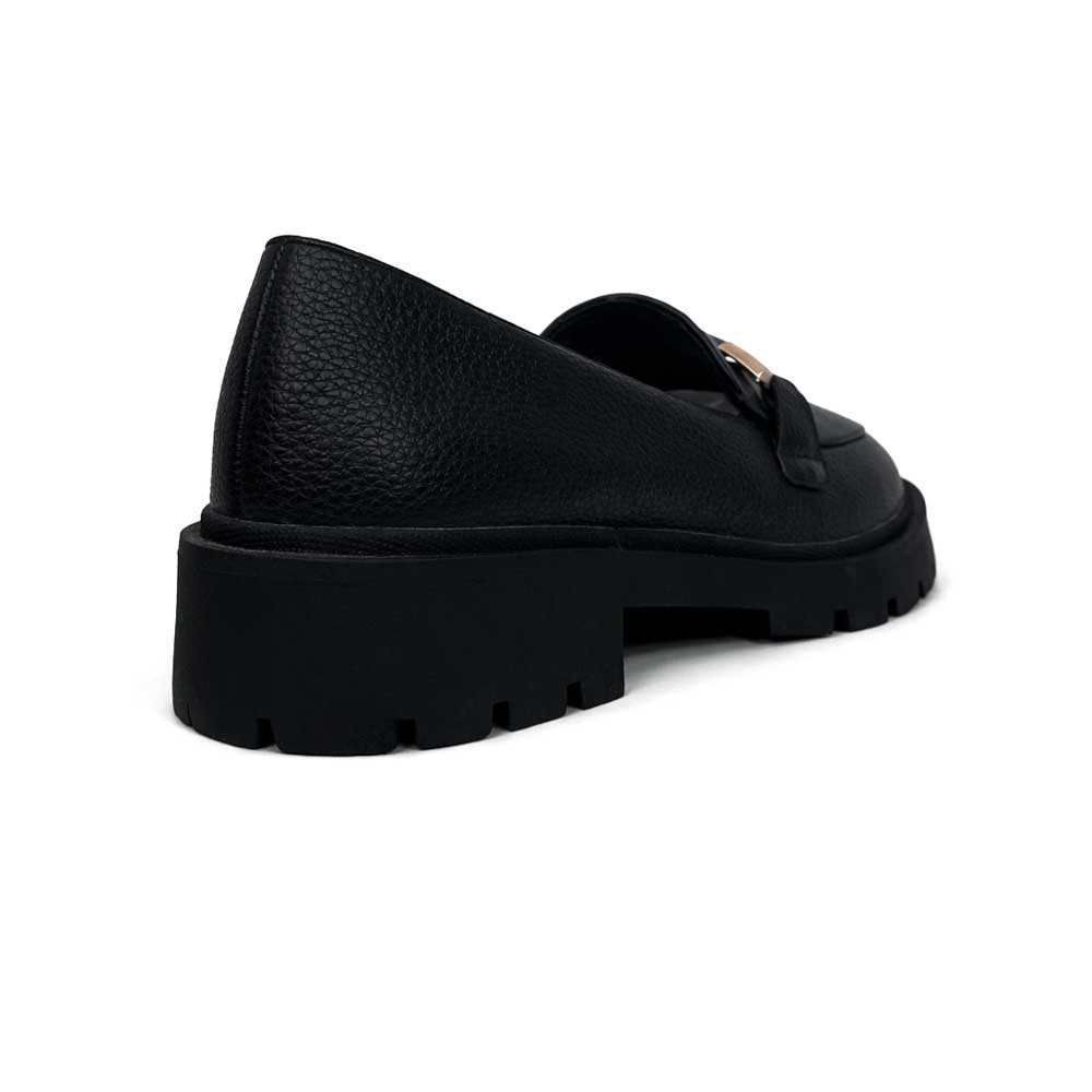 Women's Fashion Moccasin - Black1