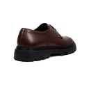 Men leather trendy shoes - Brown1