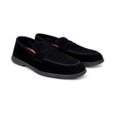 Men's Penny Chamois Loafer - Black