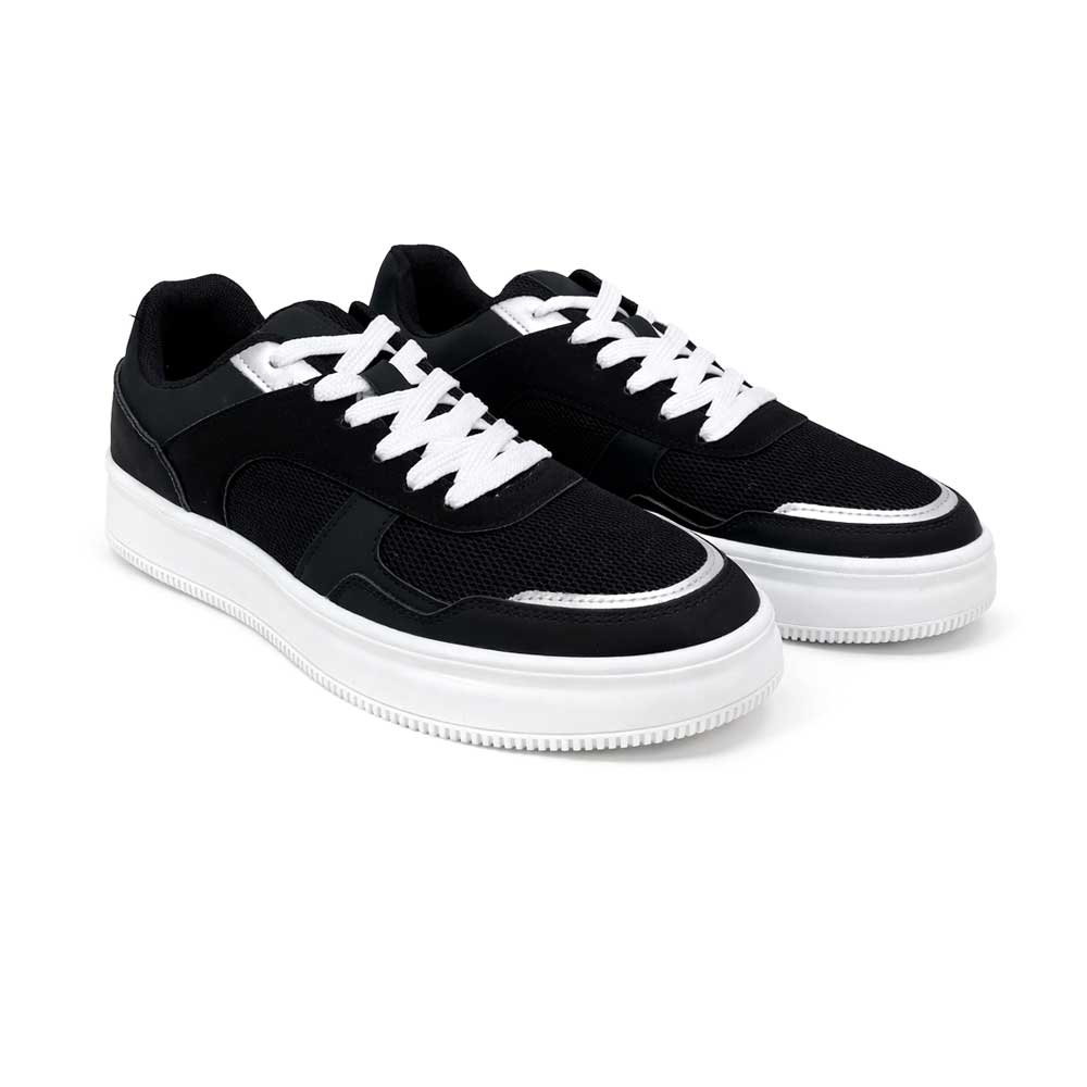 Men's Fabric Sneakers - Black