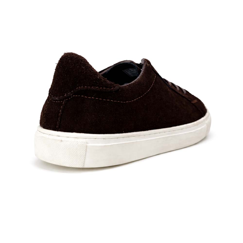 Men's Genuine Suede Sneakers - Brown1