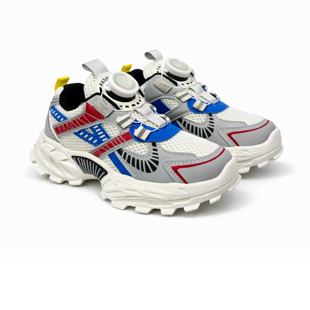 Kid's Fashion Running Sneakers - Grey