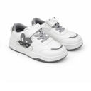 Unisex Kid's Rabbit Sneakers - White