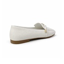 Women's Casual Ballerina - White1