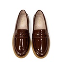 Women's Gloosy Moccasin - Brown2