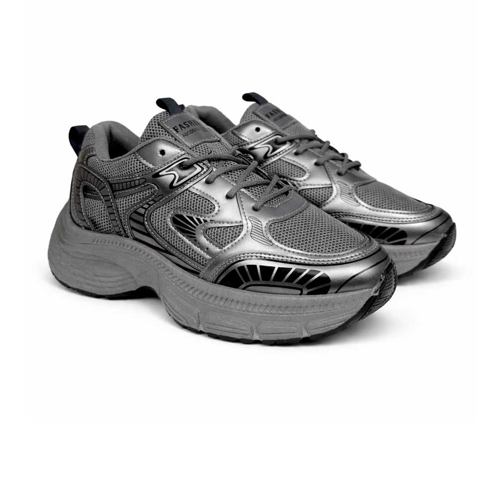 Women's Stylish Trainers - Grey