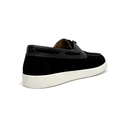 Men's Mixed Color Moccasin - Black1