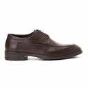 Genuine leather men casual shoe - Brown