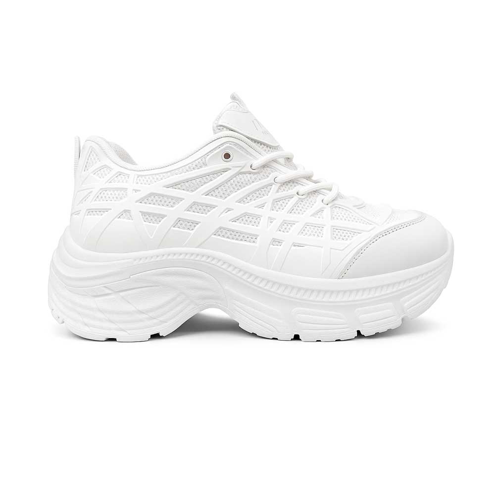 Women's Leather Sneakers - White
