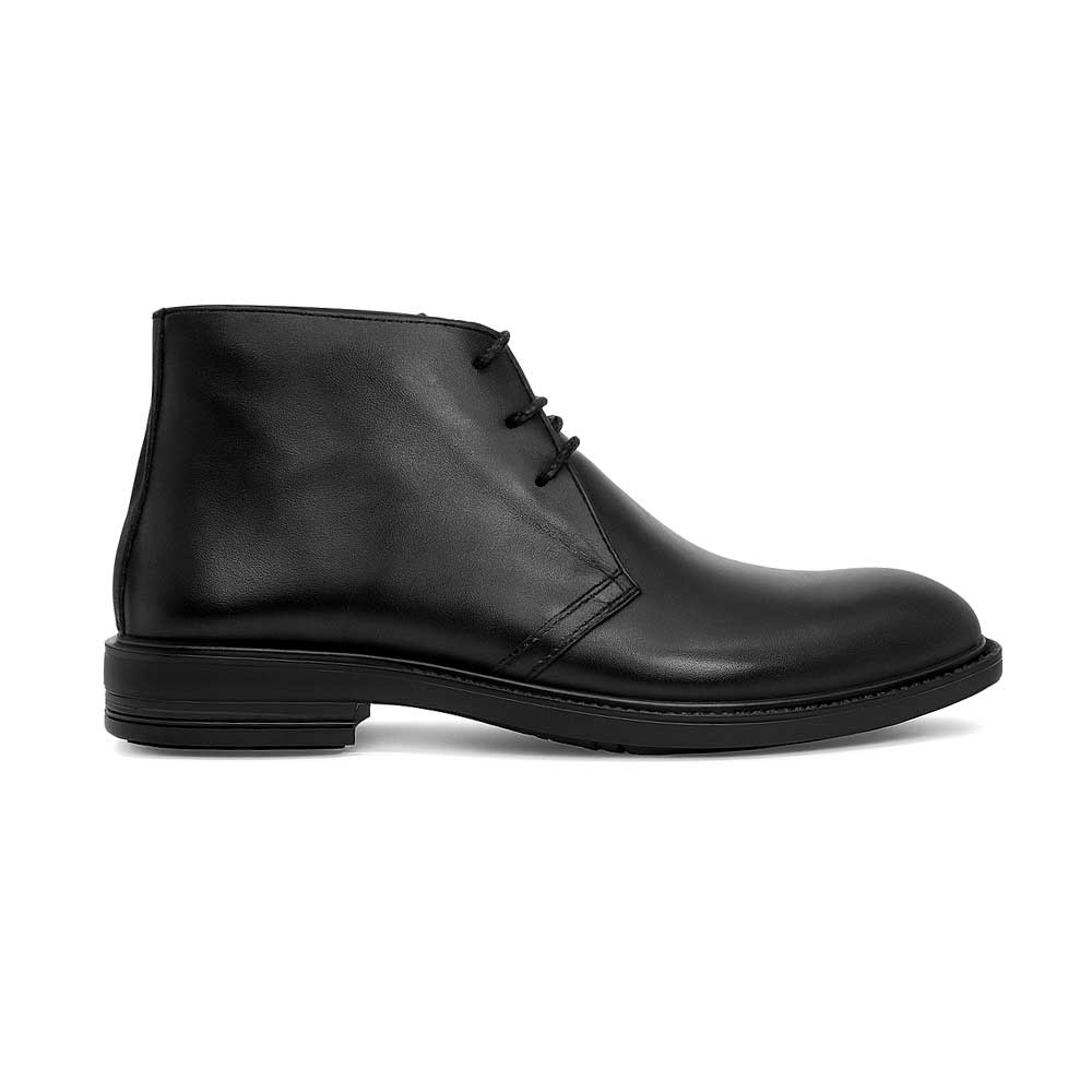 Men's Leather Chukka Boot - Black
