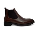 Men's Leather Chelsea Boot - Brown