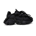 Women's Chunky Sole Sneakers - Black