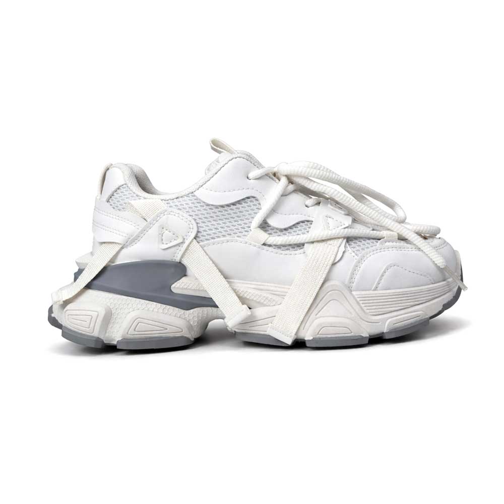 Women's Chunky Sole Sneakers - White