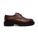 Men's Casual Platform Shoes - Brown