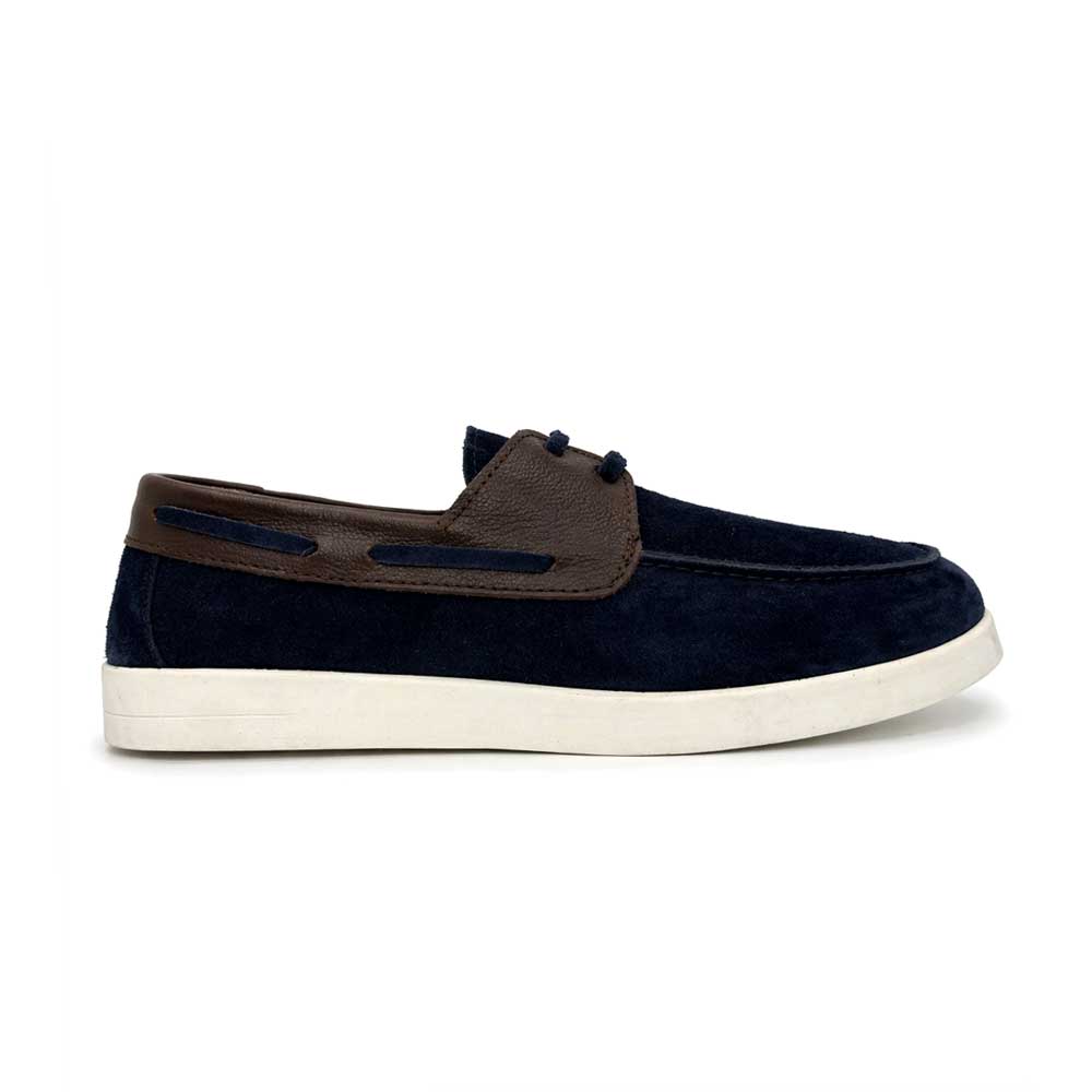 Men's Mixed Color Moccasin - Navy