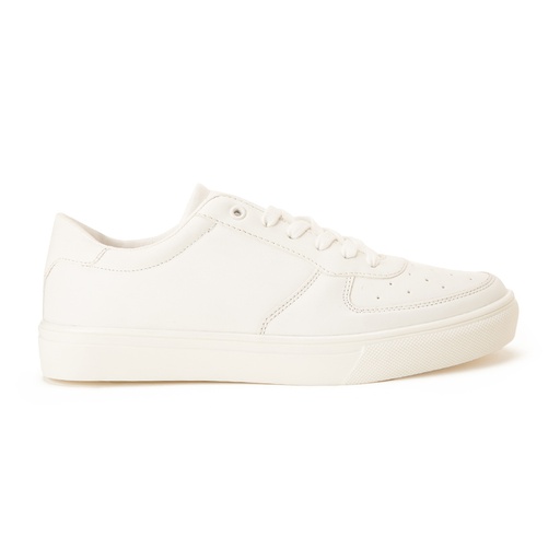 Men trendy sneakers - White