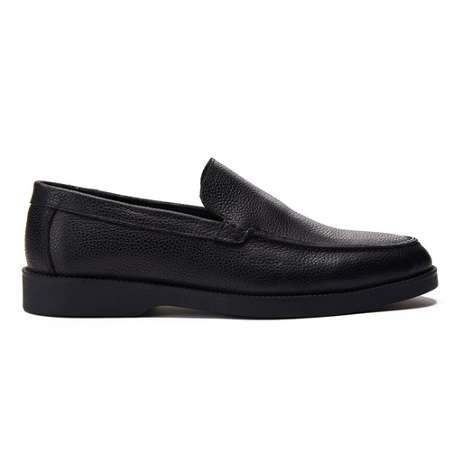 Men's leather moccasins - Black