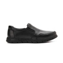Men's leather casual shoes - Black